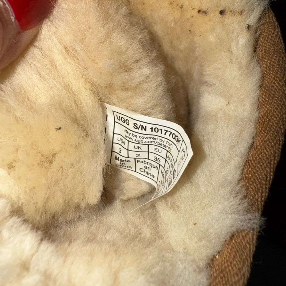 UGG Tan Sheepskin Boots